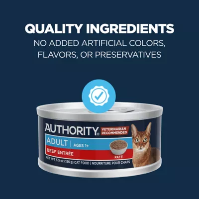 Product Authority® Everyday Health Adult Cat Wet Food - 5.5 Oz, Pate, With-Grain