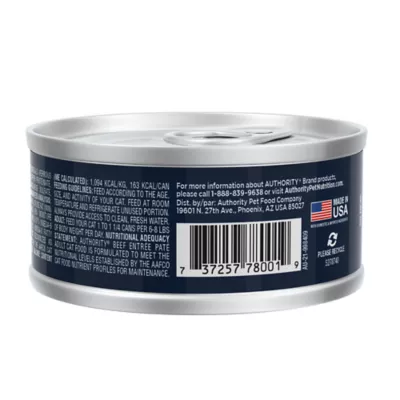 Product Authority® Everyday Health Adult Cat Wet Food - 5.5 Oz, Pate, With-Grain