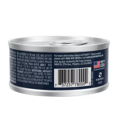 Product Authority® Everyday Health Adult Cat Wet Food - 5.5 Oz, Flaked in Gravy