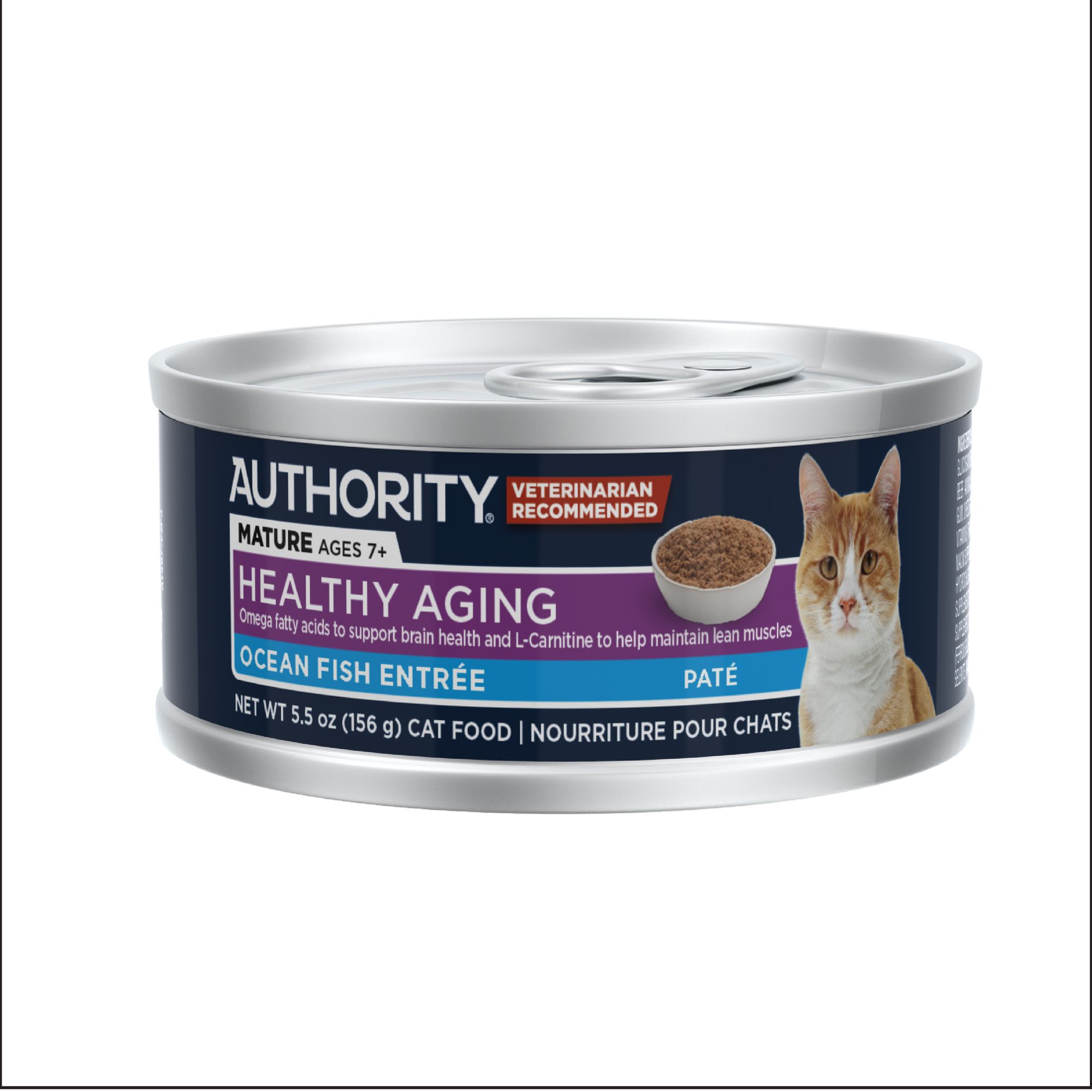 Authority Everyday Health Senior Cat Wet Food 5.5 Oz Pate