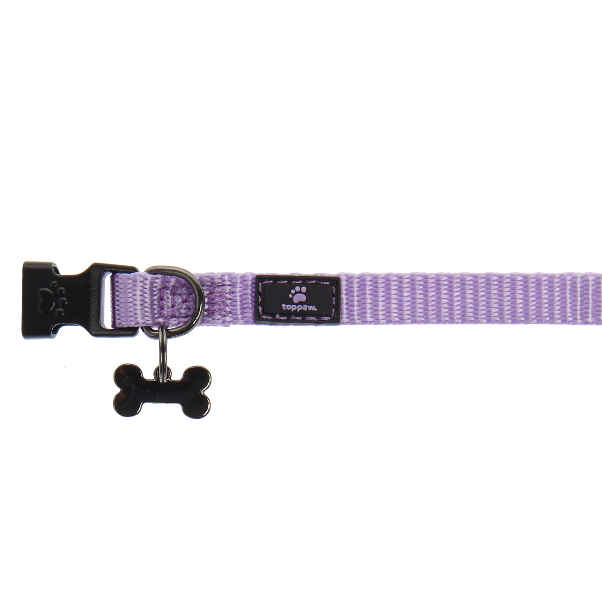 Top Paw® Gunmetal Adjustable Dog Collar, dog Collars