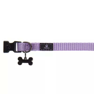 Product Top Paw® Purple or Lavendar Gunmetal Dog Collar