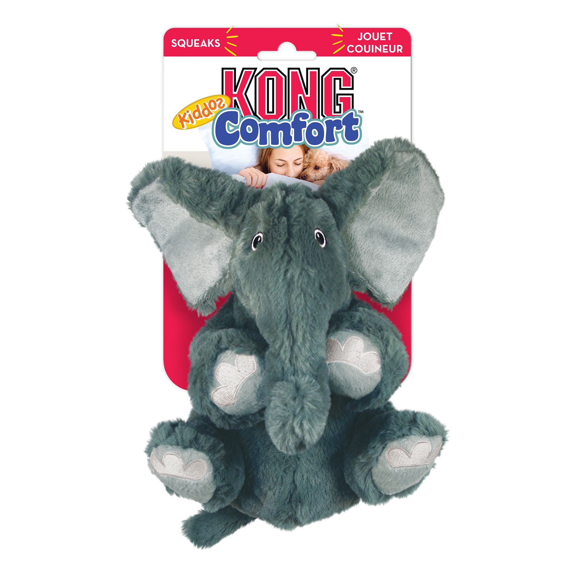 stuffed elephant dog toy