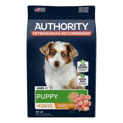 Authority Chicken Rice Formula Puppy Dry Dog Food 6 lb bag