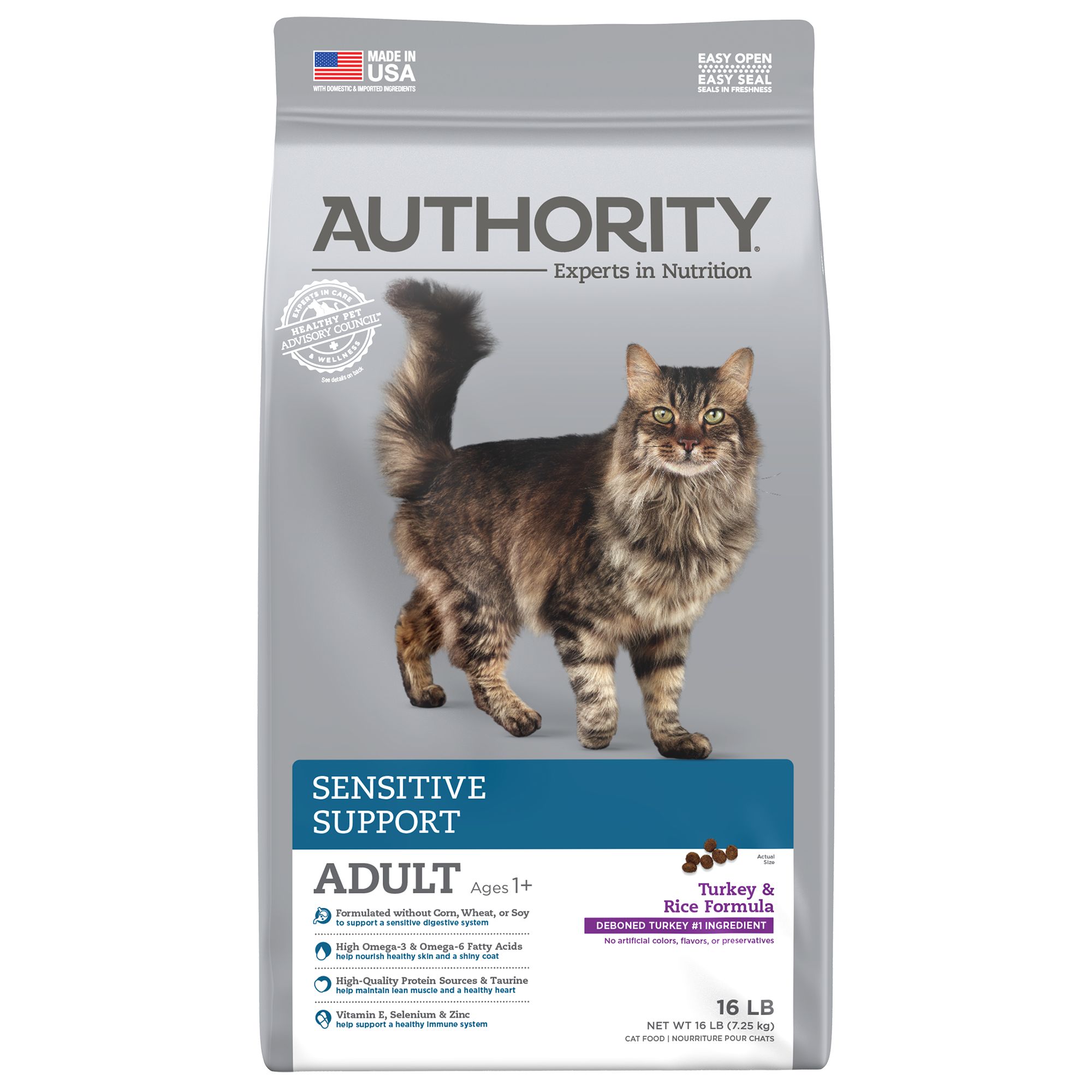 Authority Cat Food Sensitive Solutions