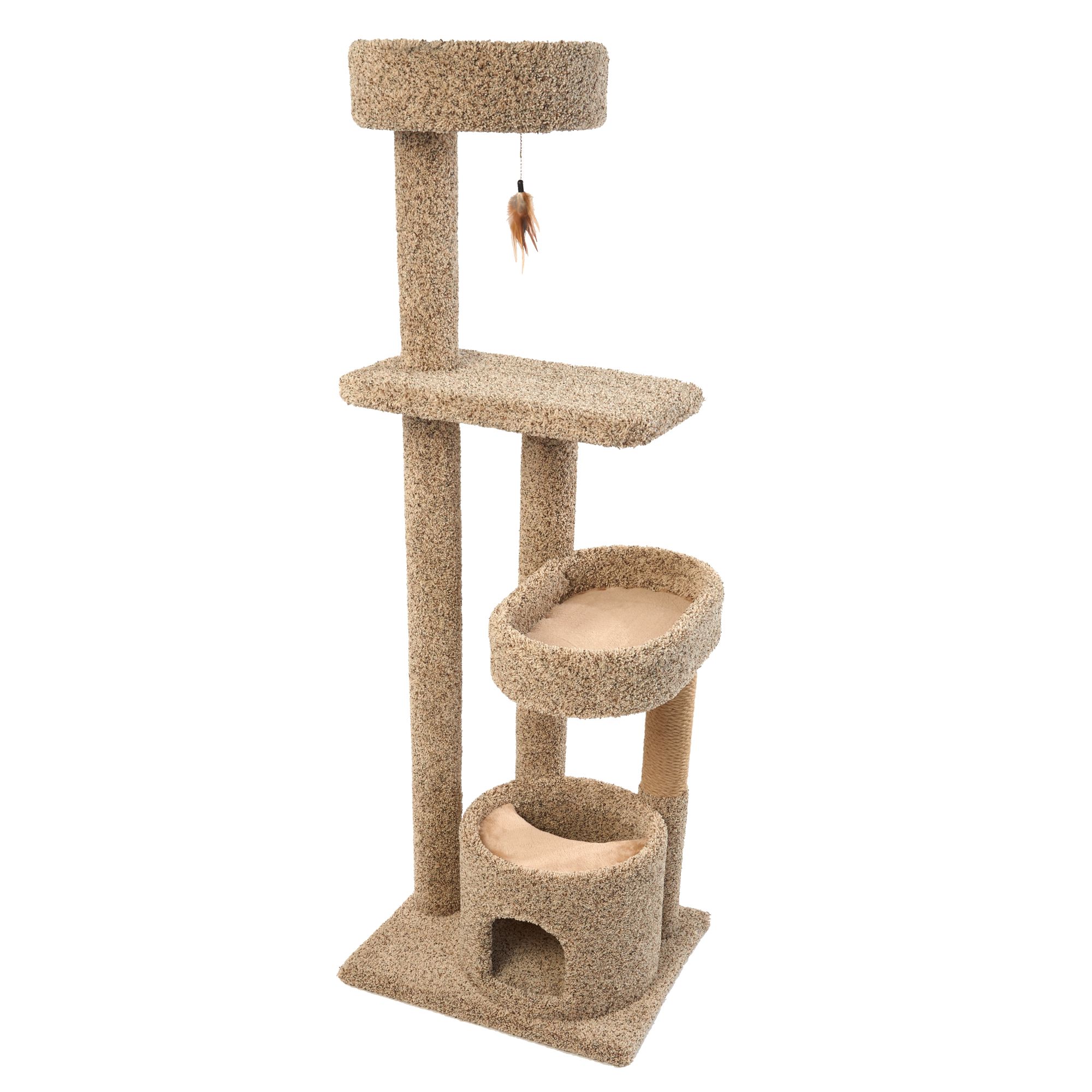 Whisker City Kitty Climber Cat Tower Color Varies Cat