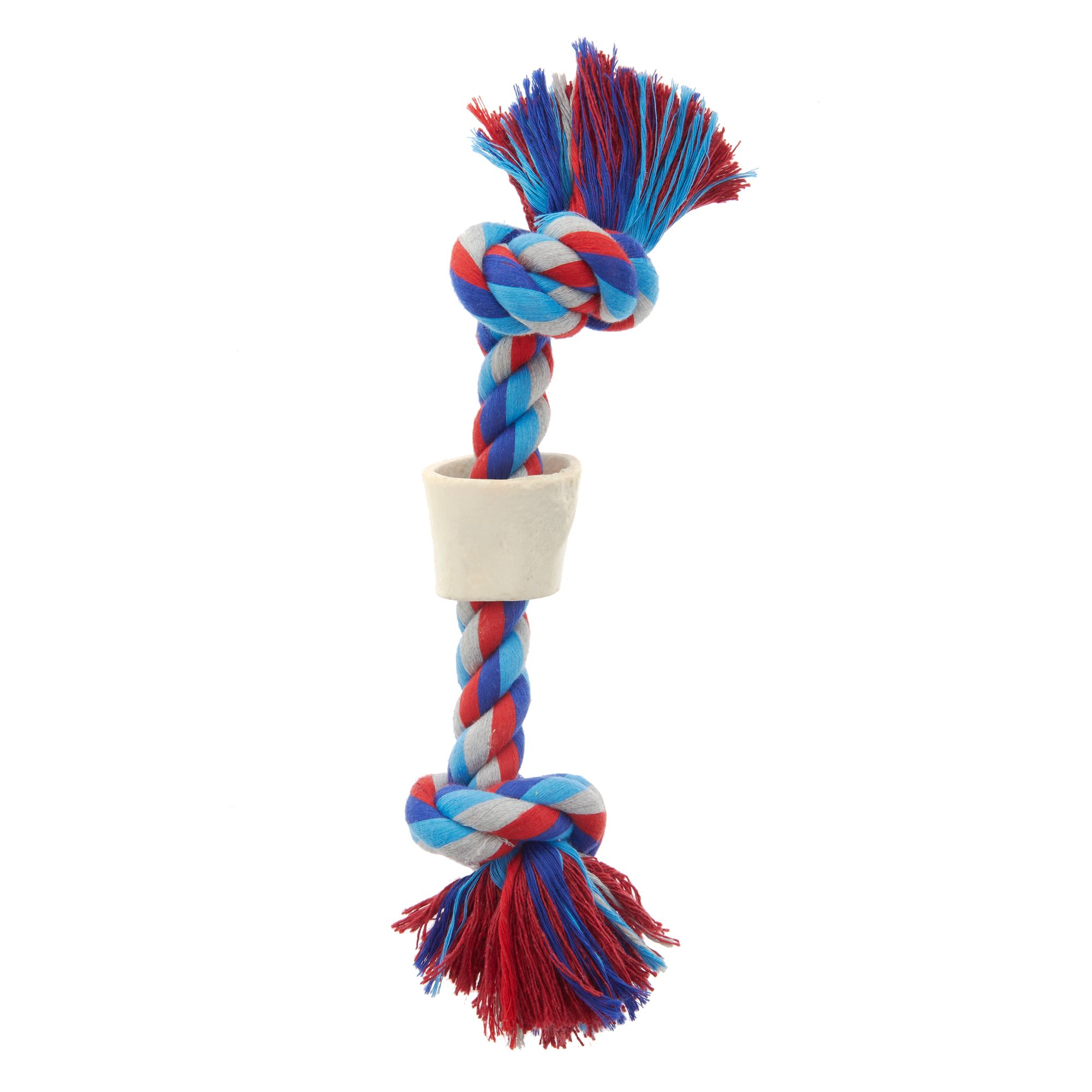 rope bone dog toy