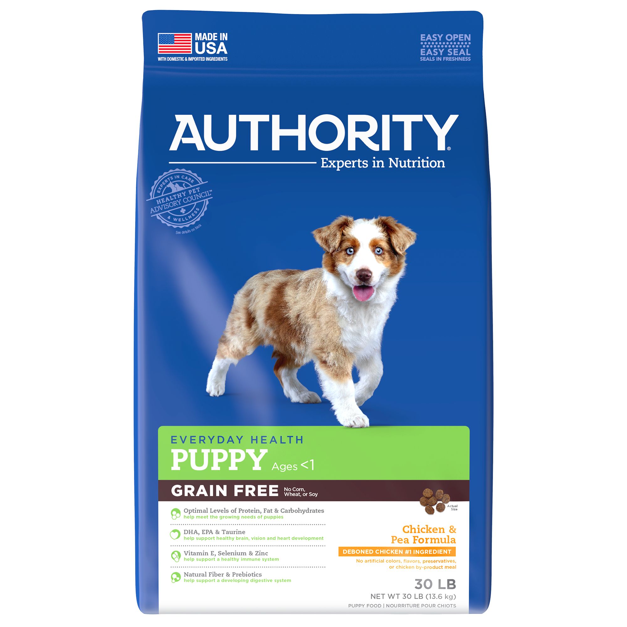 Authority puppy grain on sale free