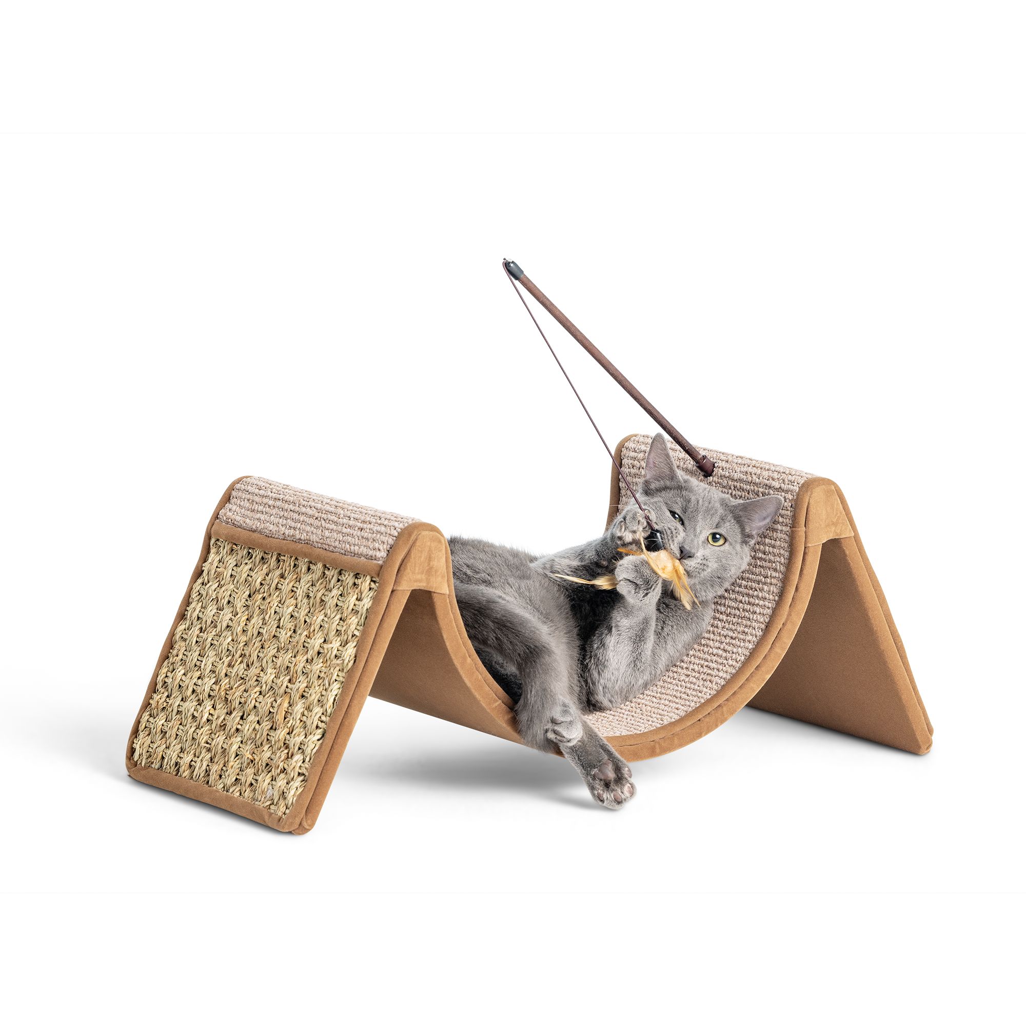 Whisker City® Scratch \u0026 Cradle - Catnip 