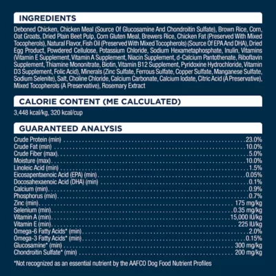 Product Authority® Everyday Health Senior 7+ Dry Dog Food - Chicken & Rice