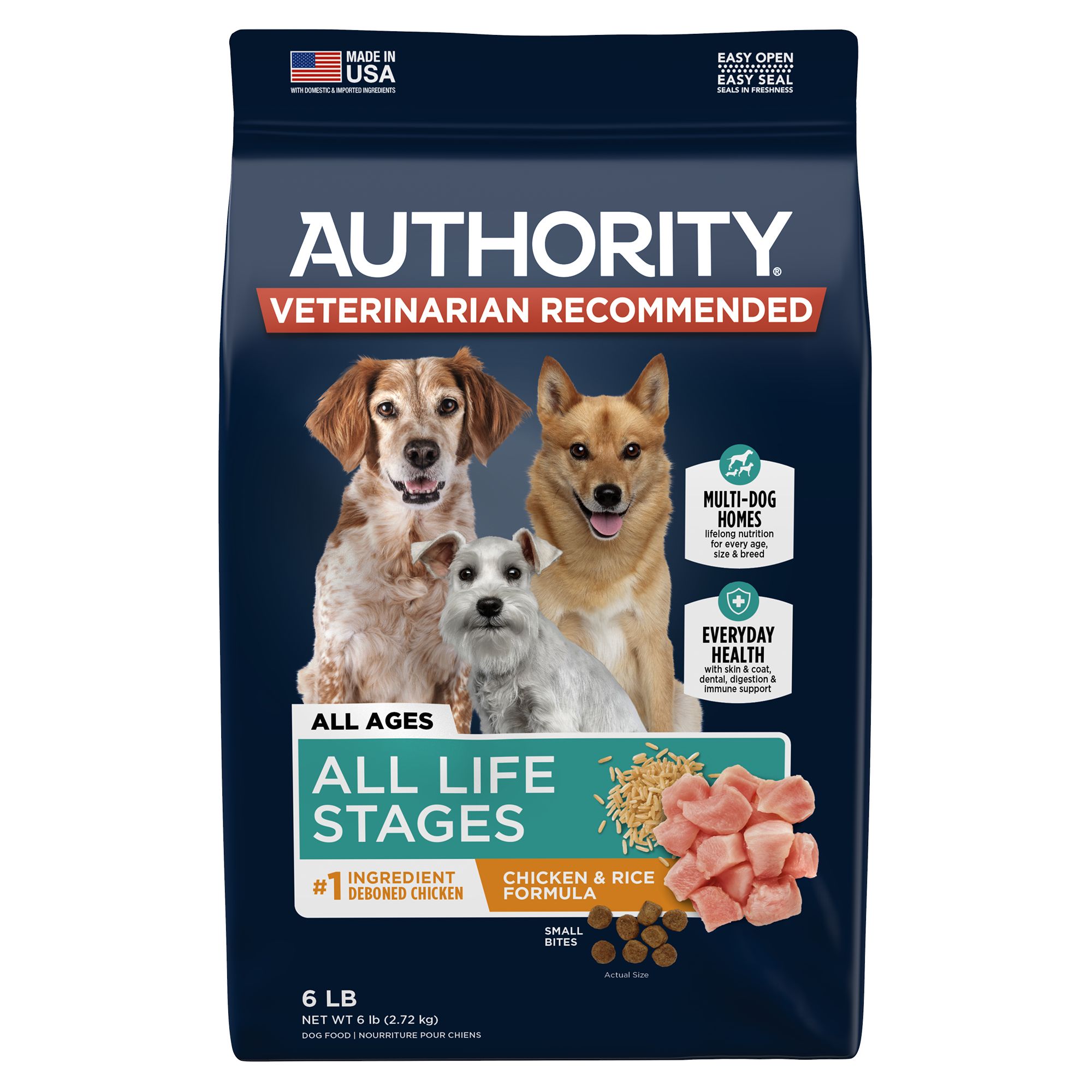 Authority Small Bites All Life Stages 