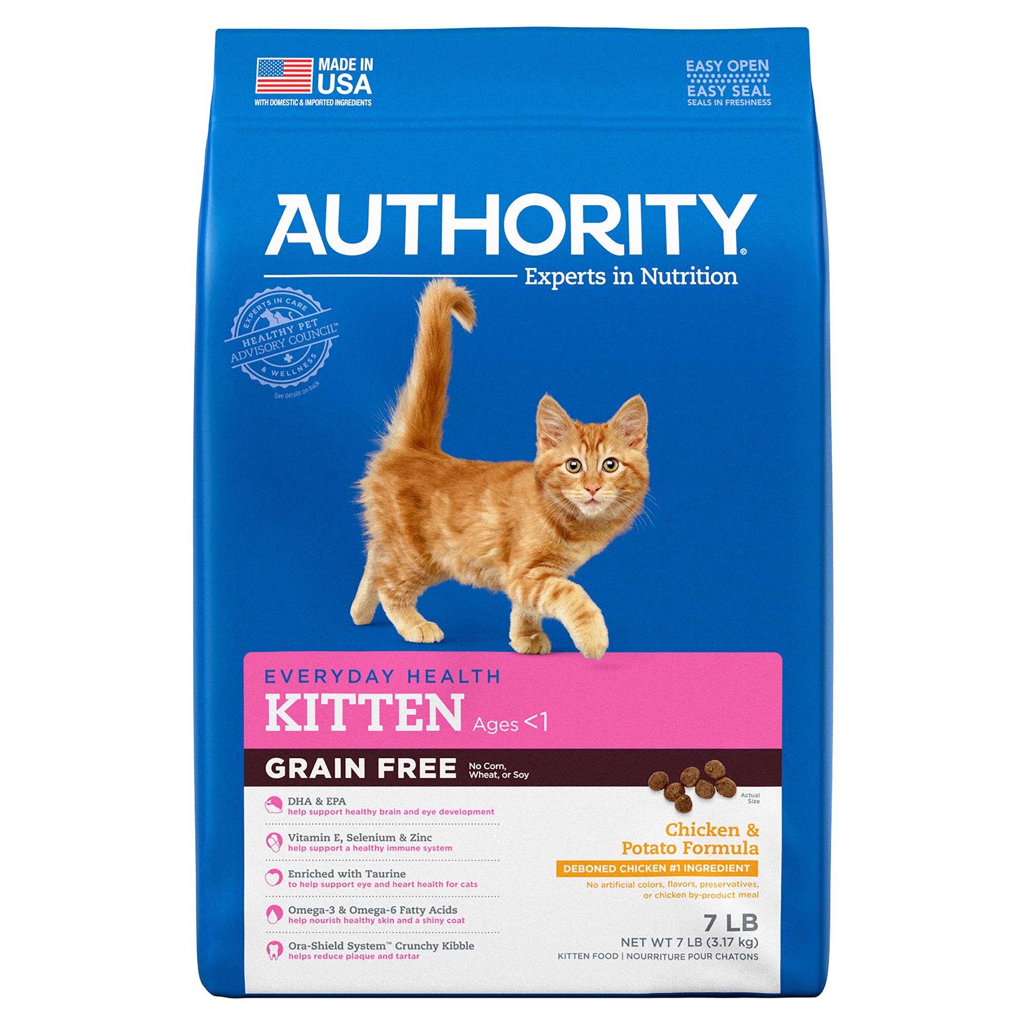 Authority® Cat & Kitten Food | PetSmart