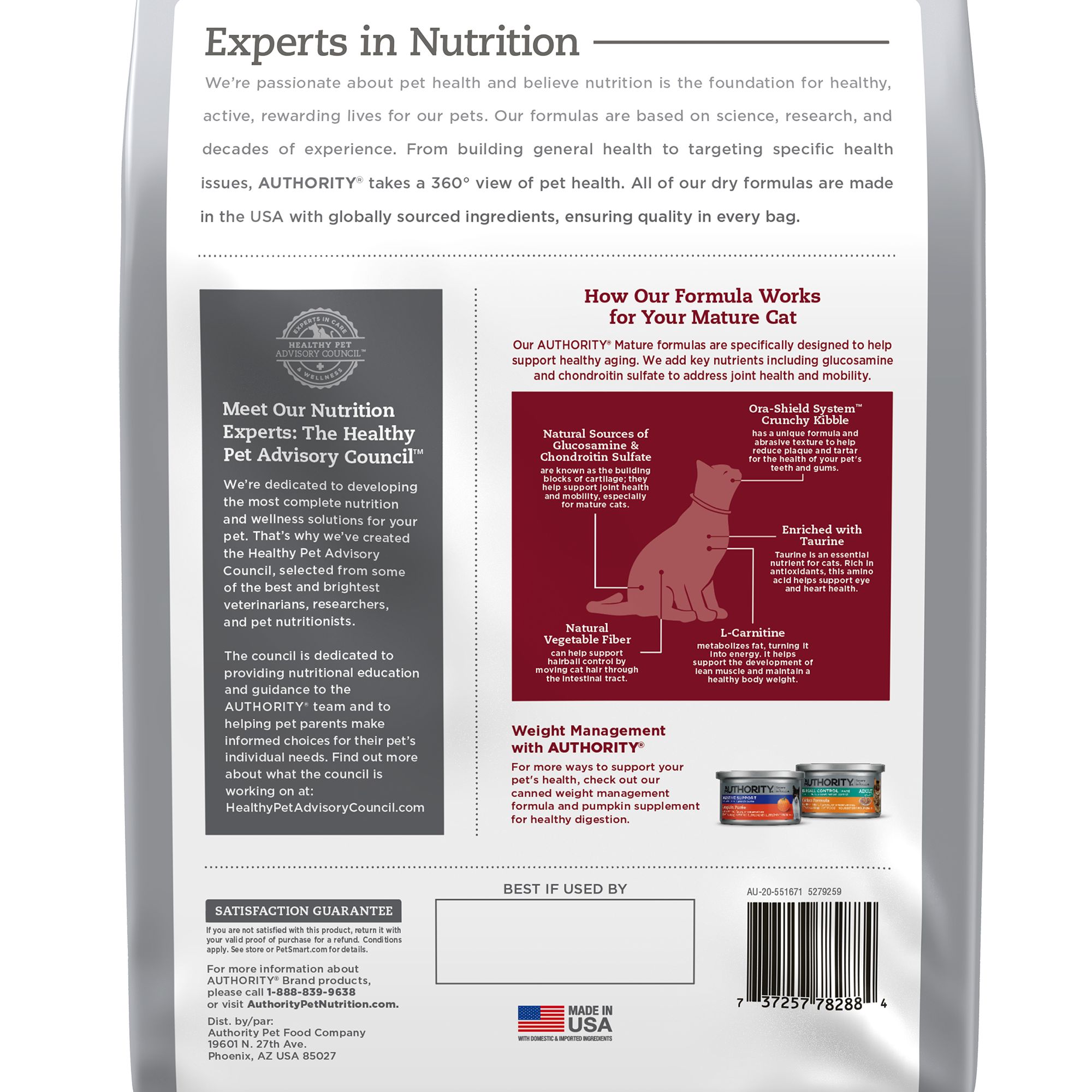 authority healthy weight and joint support