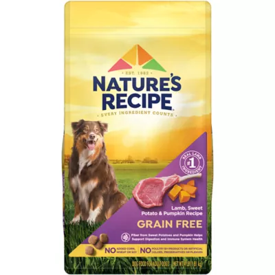 Product Nature's Recipe Dry Dog Food Adult - Lamb, Sweet Potato, Pumpkin