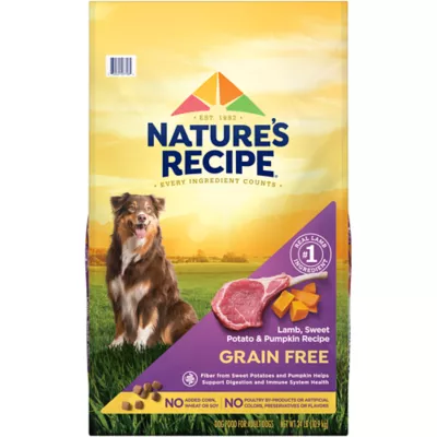 Product Nature's Recipe Dry Dog Food Adult - Lamb, Sweet Potato, Pumpkin