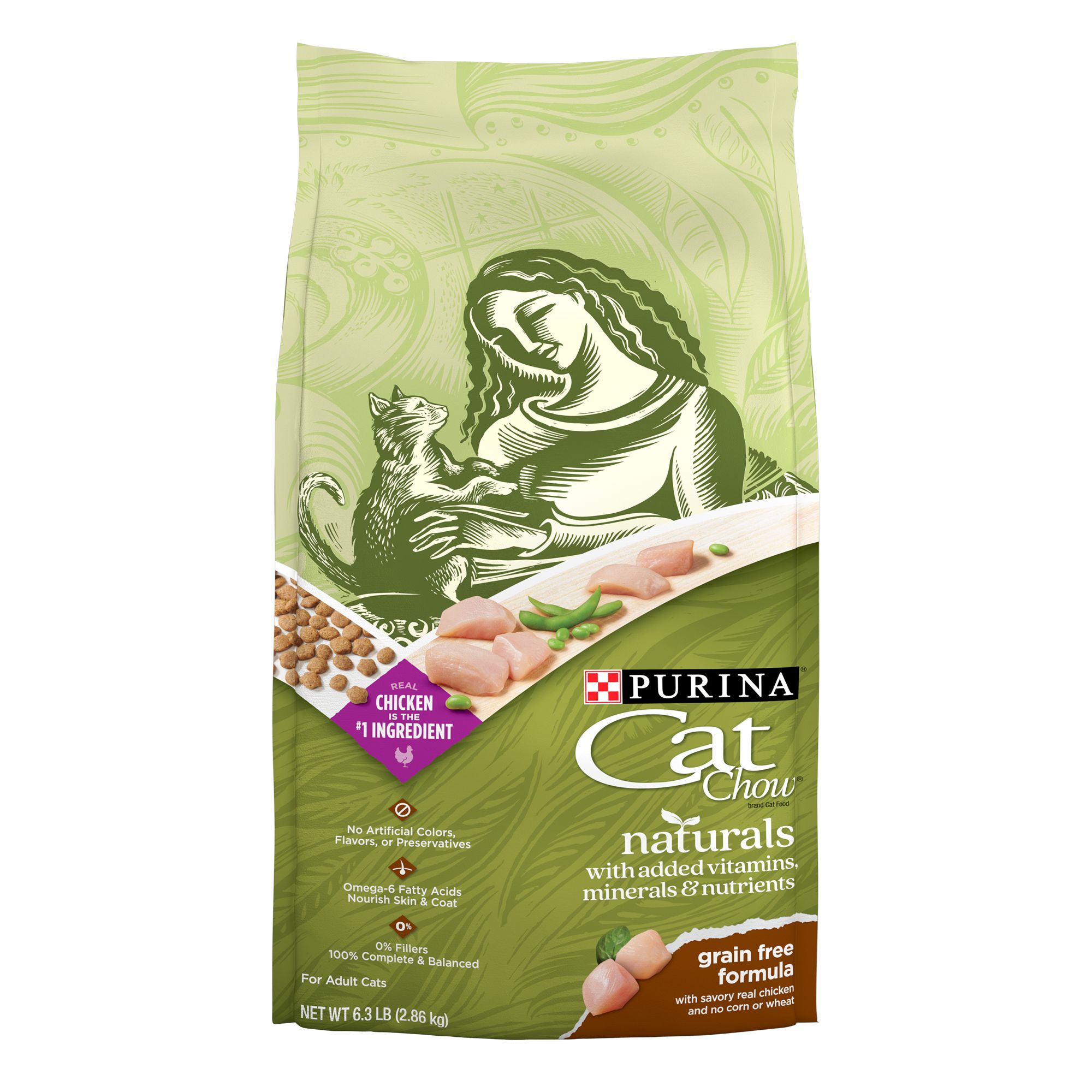 cat chow naturals grain free dry cat food