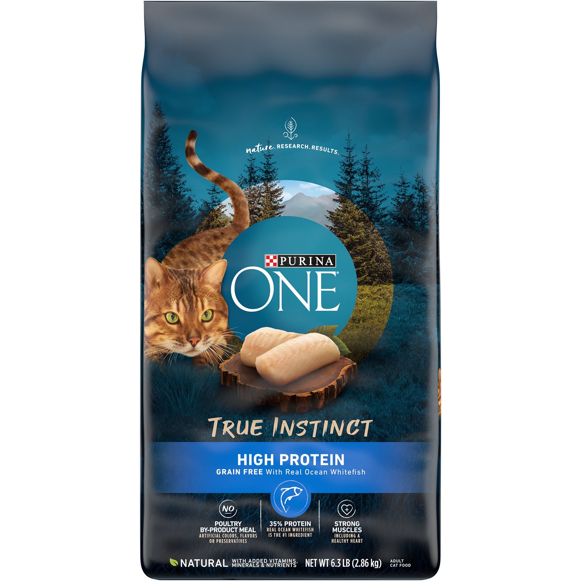 Purina ONE True Instinct Adult Cat Dry Food Ocean Whitefish