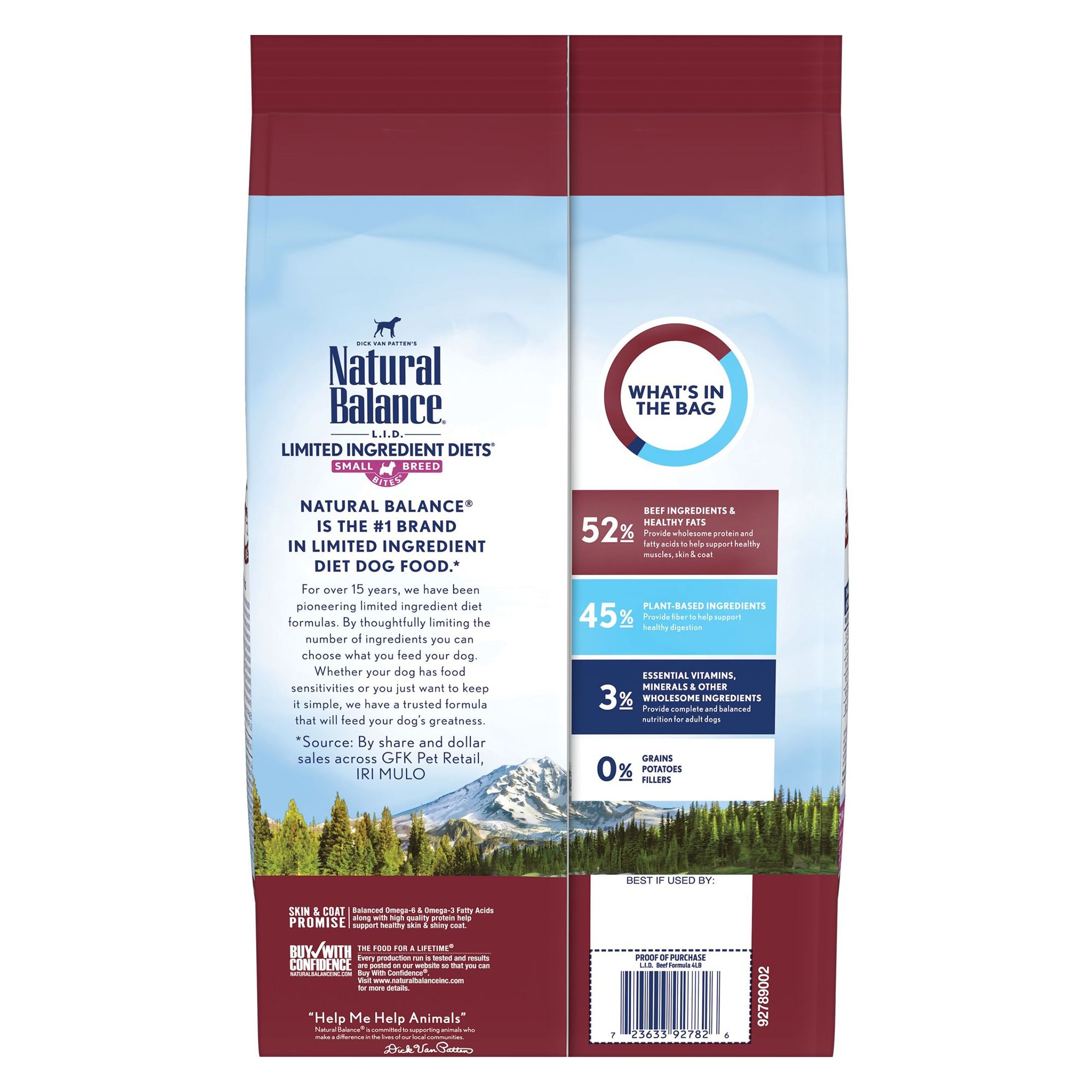 natural balance dog food small breed bites