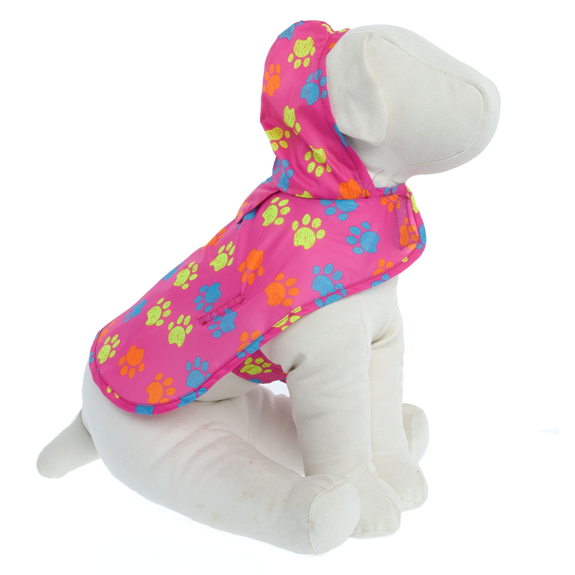 Top Paw® Paw Print Packable Pet Raincoat | dog Sweaters & Coats | PetSmart