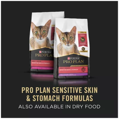 Product Purina Pro Plan Sensitive Skin & Stomach Adult Wet Cat Food - Corn Free, No Artificial Colors, 3 Oz