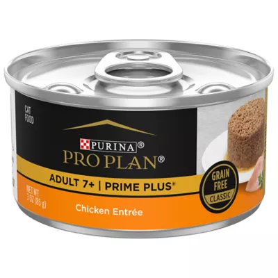 Product Purina Pro Plan Prime Plus  Senior Wet Cat Food - Grain Free, With Vitamins, 3 Oz