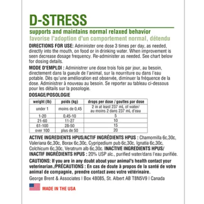 Product HomeoPet® D-Stress Relief