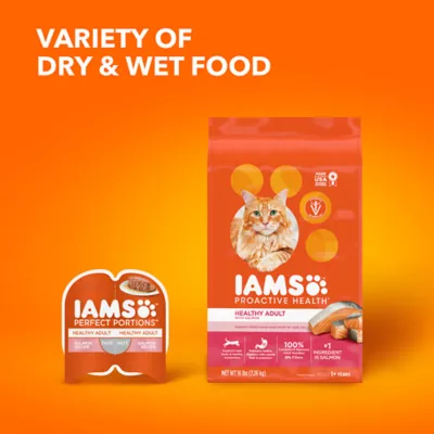 Product IAMS™ Proactive Health Adult Dry Cat Food - Healthy Adult, Salmon & Tuna