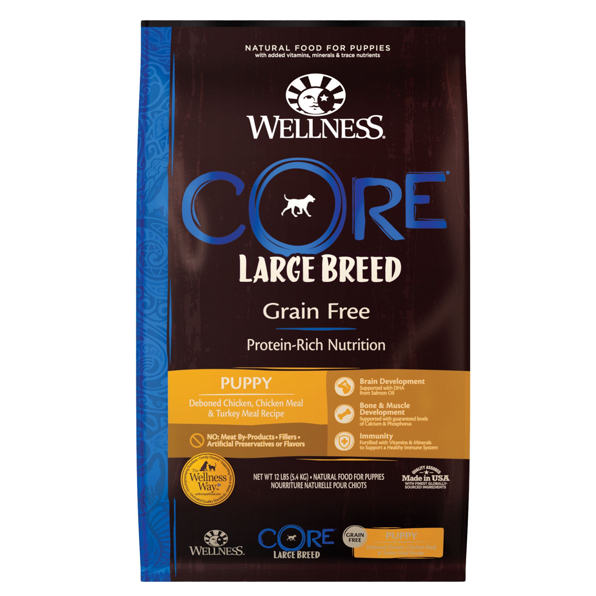 wellness core puppy dog food