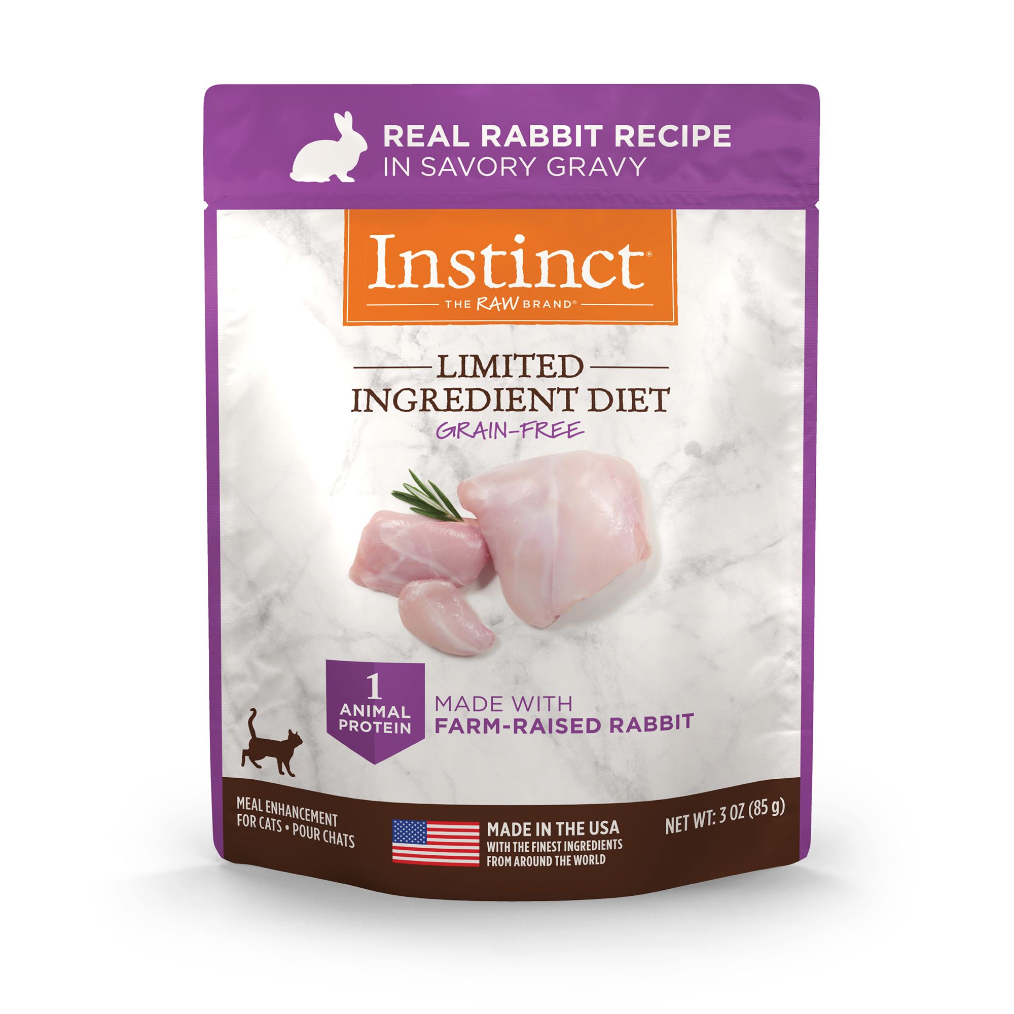 Instinct Limited Ingredient Wet Cat Food Natural Grain Free