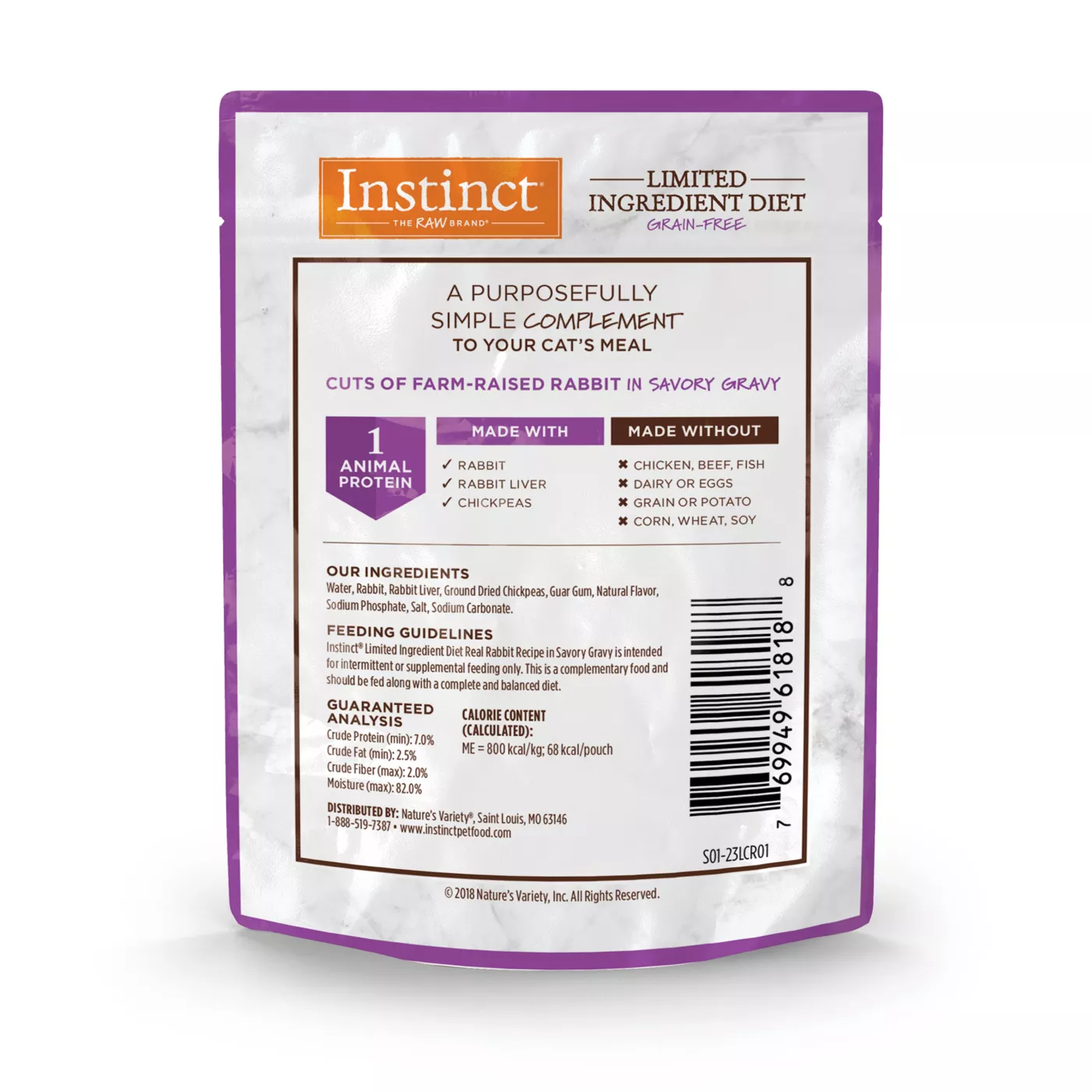 Instinct Limited Ingredient Wet Cat Food