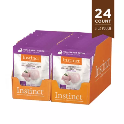Instinct Limited Ingredient Diet Grain Free Rabbit Recipe Wet Cat Food Topper Pouches Instinct Limited Ingredient Diet Grain Free Rabbit Recipe Wet Cat Food Topper Pouches