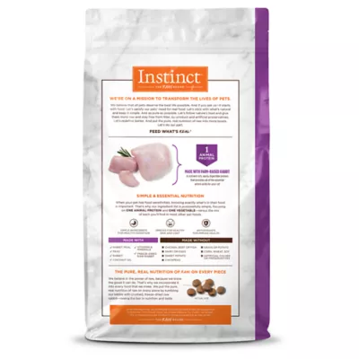 Nature's variety instinct rabbit cat food reviews best sale