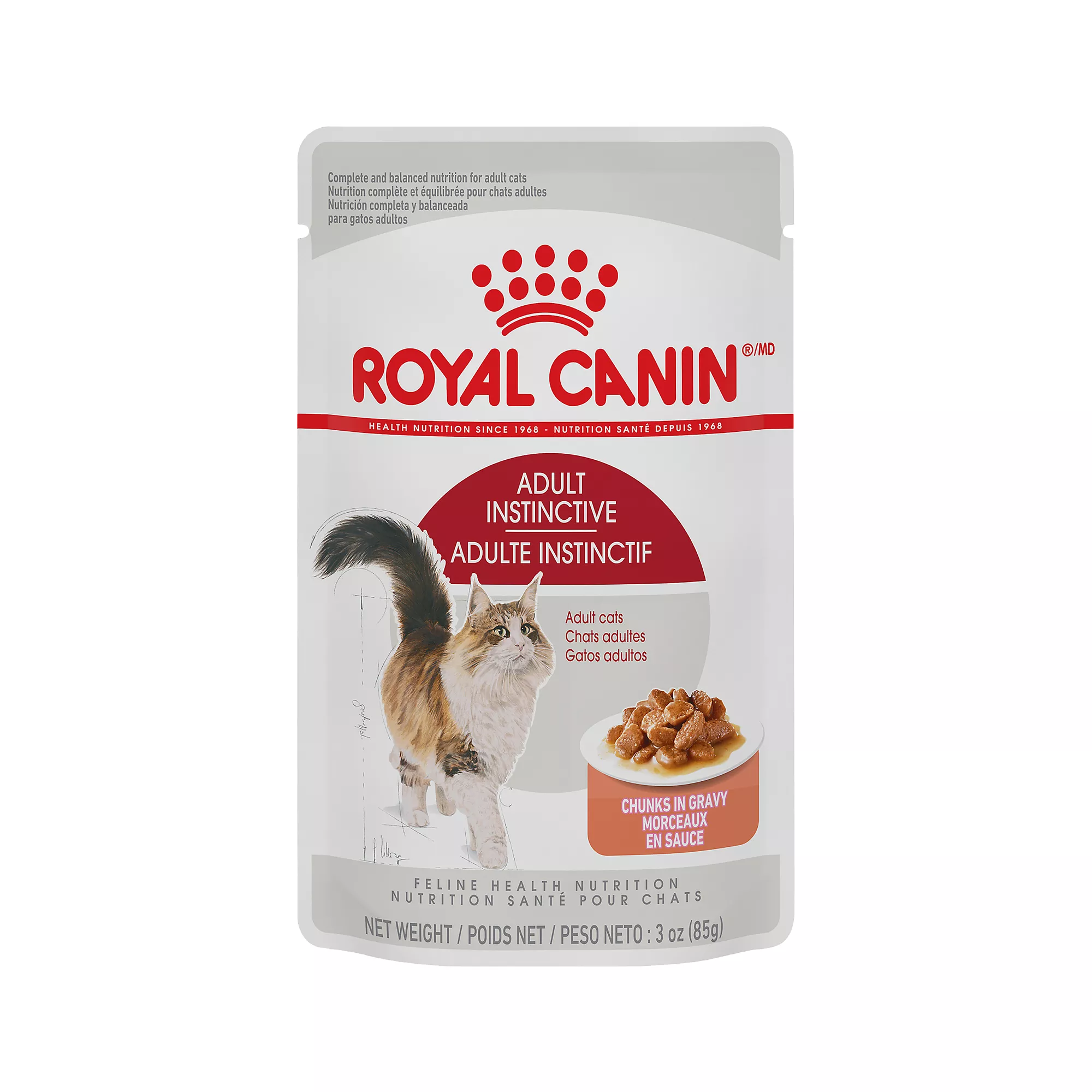 Royal Canin(R) Feline Health Nutrition# Instinctive Adult Cat Chunks in Gravy Food