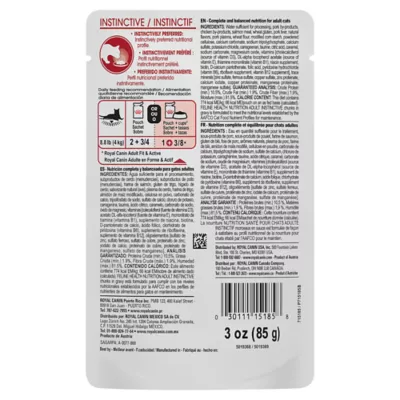 Product Royal Canin Feline Health Nutrition Instinctive Adult Cat Chunks in Gravy Food