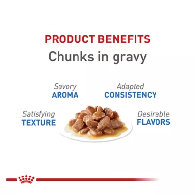 Product Royal Canin Feline Weight Care Chunks in Gravy Pouch Adult Wet Cat Food