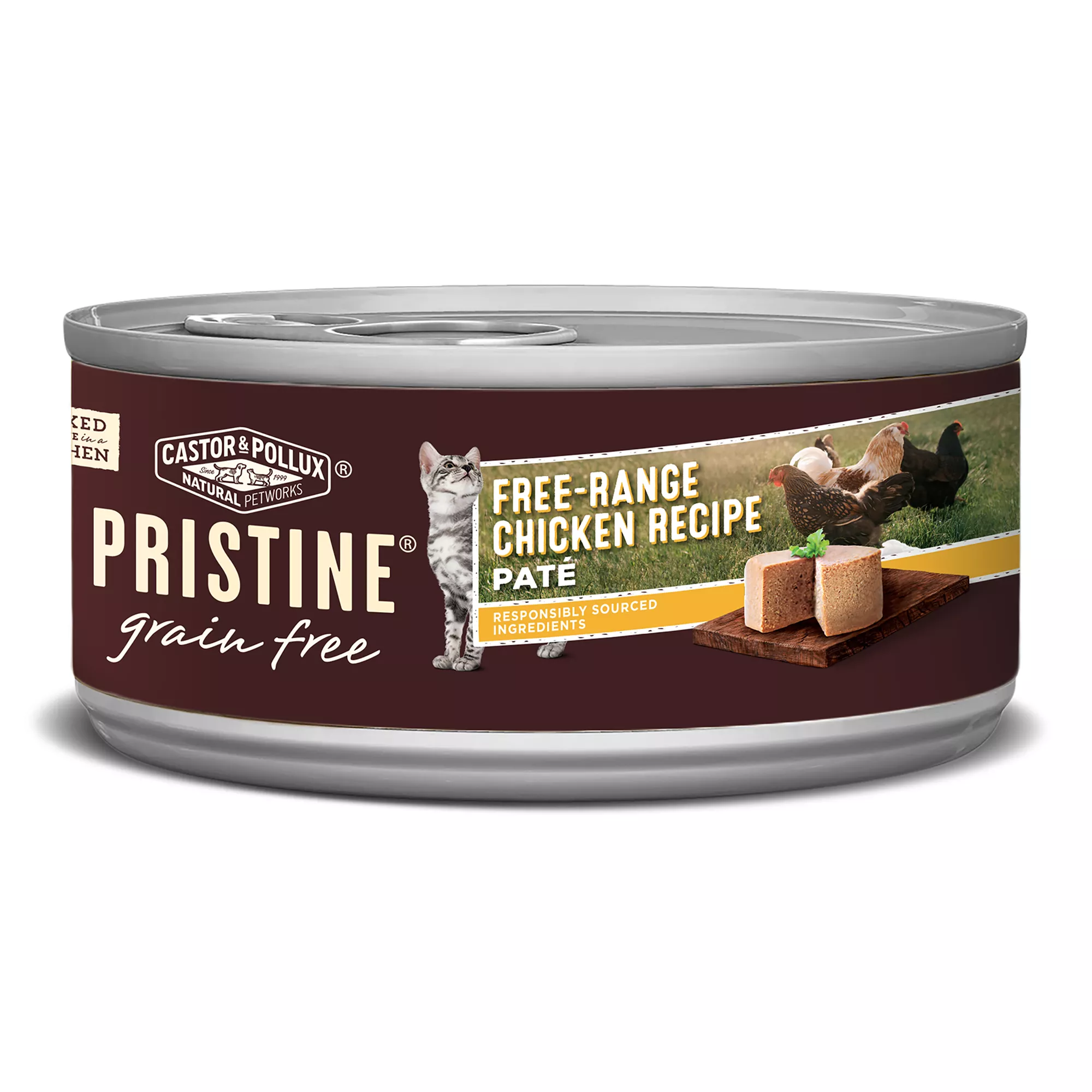 Castor & Pollux® Pristine® All Life Stages Wet Cat Food - 3 Oz., Grain Free, Corn Free