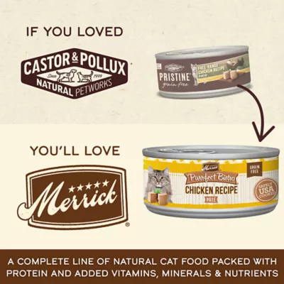 Product Castor & Pollux® Pristine® All Life Stages Wet Cat Food - 3 Oz., Grain Free, Corn Free