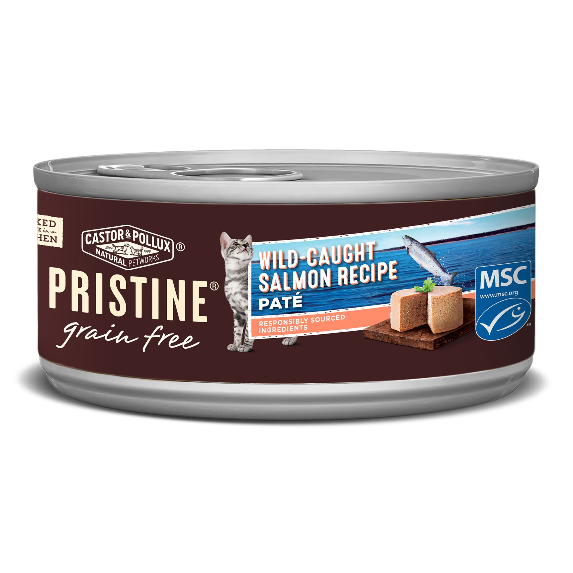 Castor and pollux pristine cat food sale