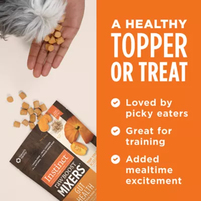 Product Instinct® Raw Boost Mixers® Gut Health All Life Stages Dog Food Topper - Grain Free, Freeze-Dried