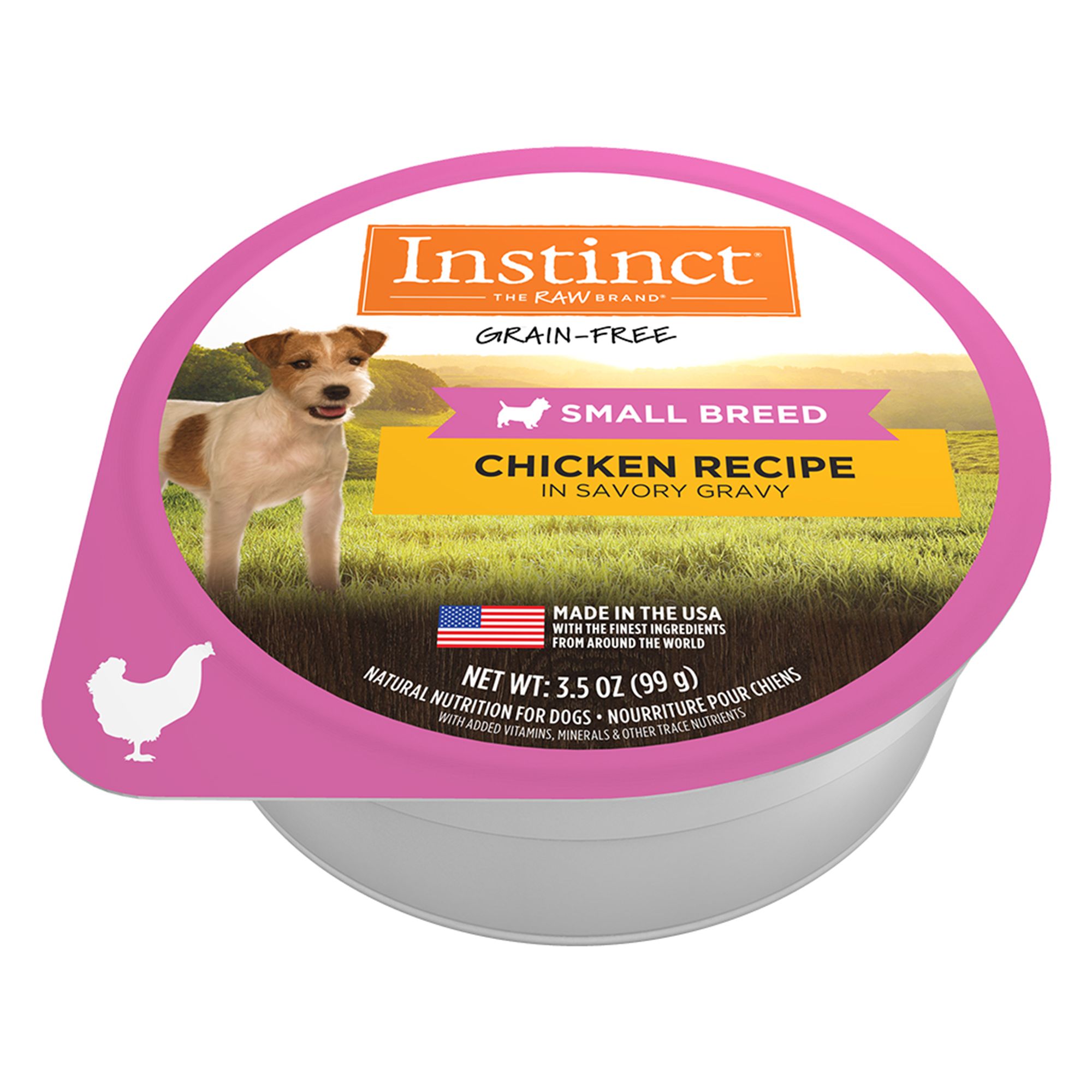 instinct dog food wet