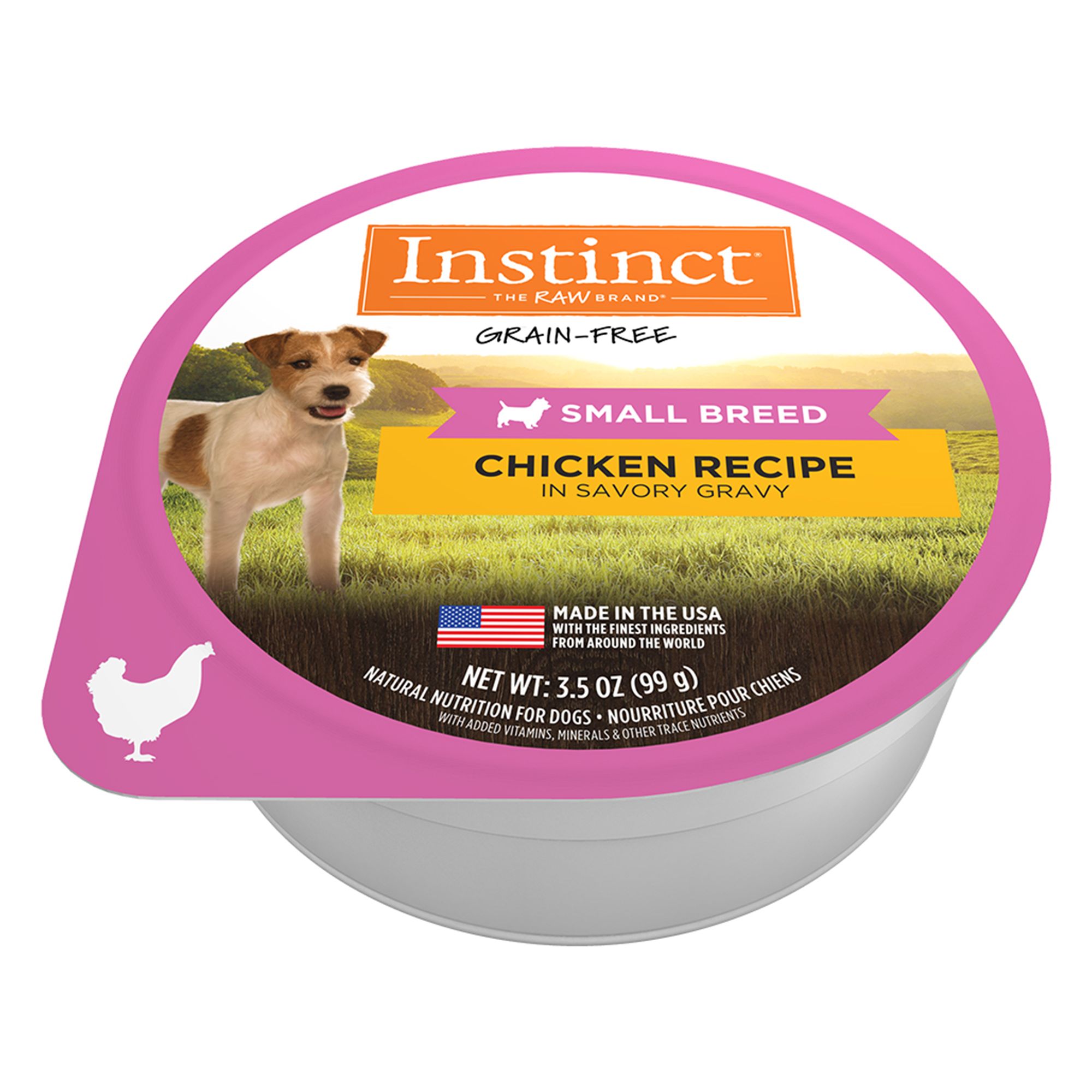 instinct wet dog food