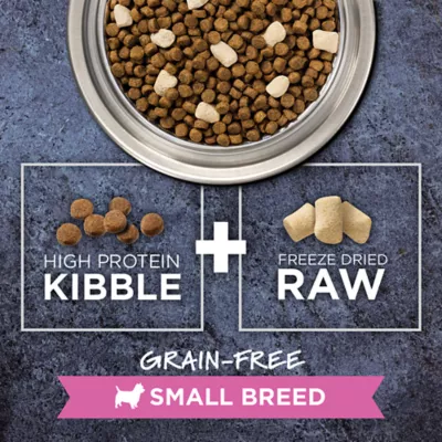 Product Instinct® Raw Boost Kibble + Freeze-Dried Raw Small Breed All Life Stage Dry Dog Food - Beef