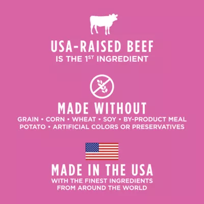 Product Instinct® Raw Boost Kibble + Freeze-Dried Raw Small Breed All Life Stage Dry Dog Food - Beef