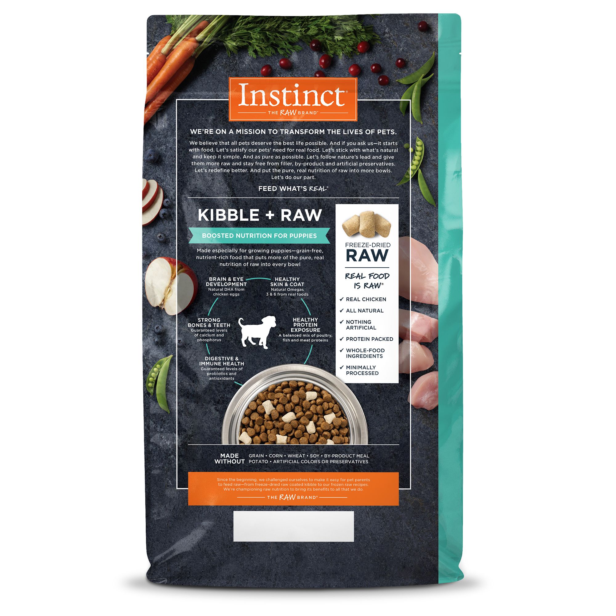 Petsmart instinct dog food hotsell