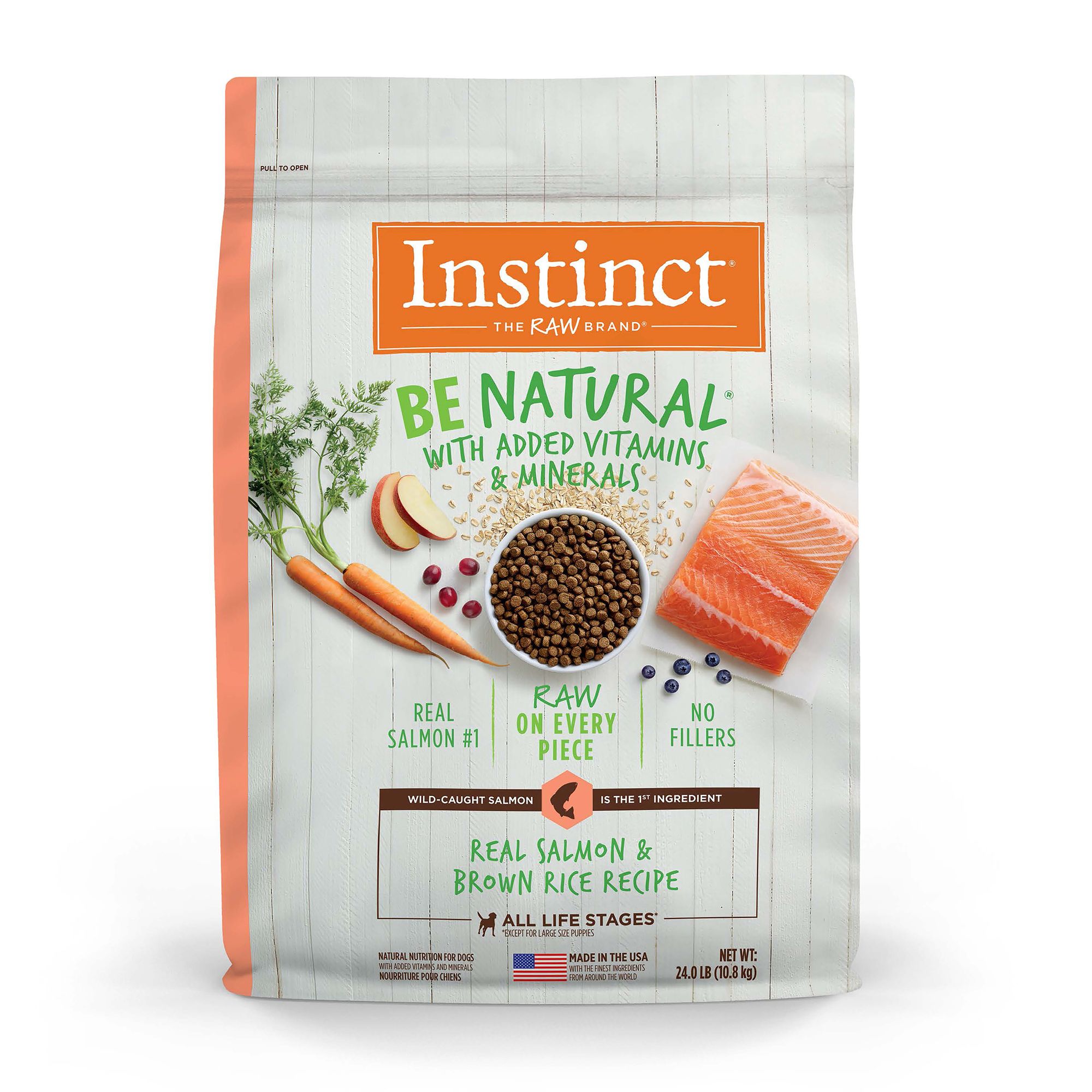 Instinct Be Natural All Life Stage Dry Dog Food Natural