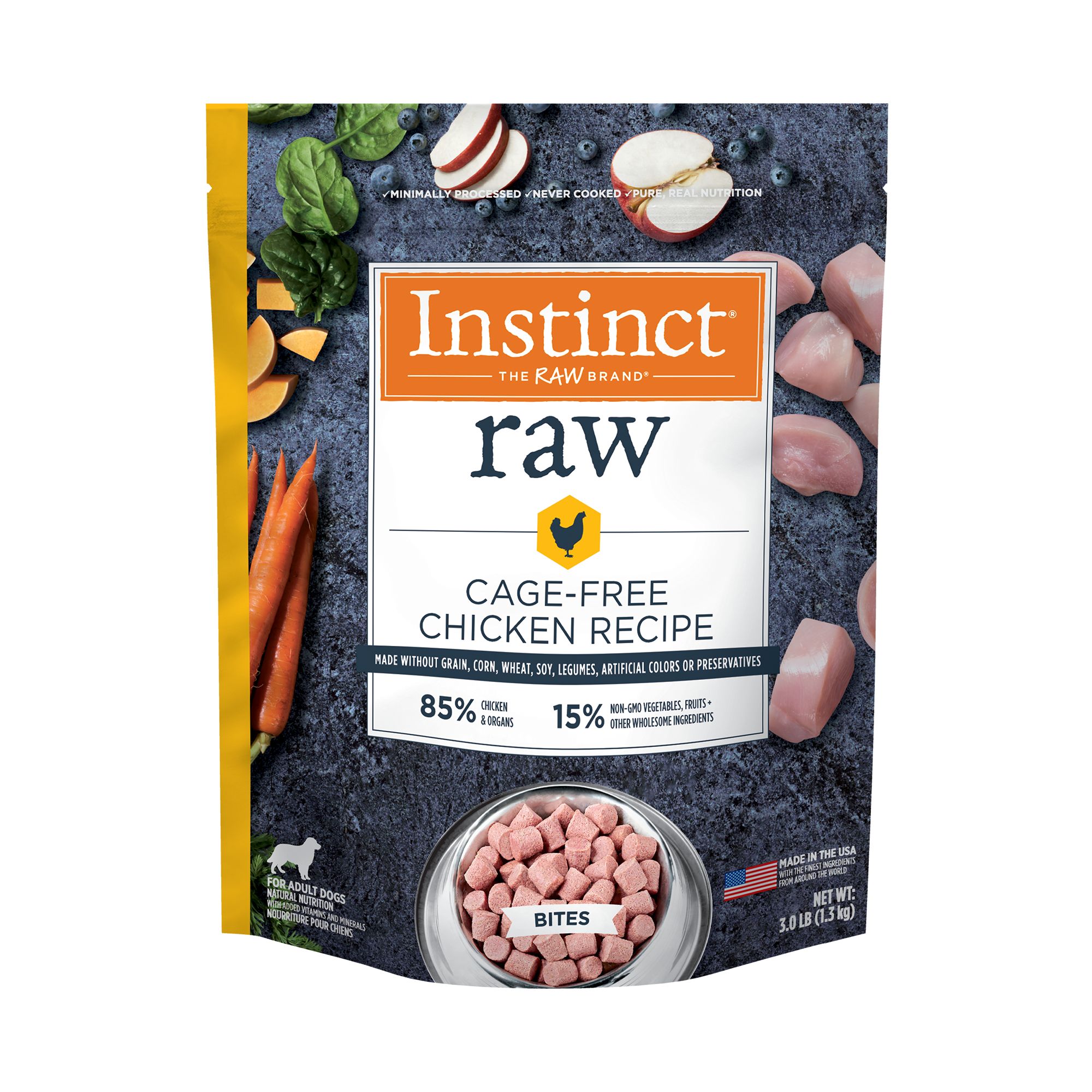 Instinct® Frozen Raw Dog Food - Natural 