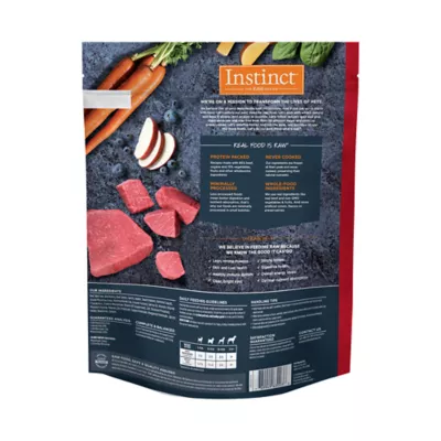 Instinct raw bites dog food hotsell