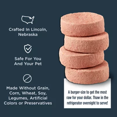 Product Instinct® Raw Patties Adult Frozen Dog Food - Raw, Grain Free