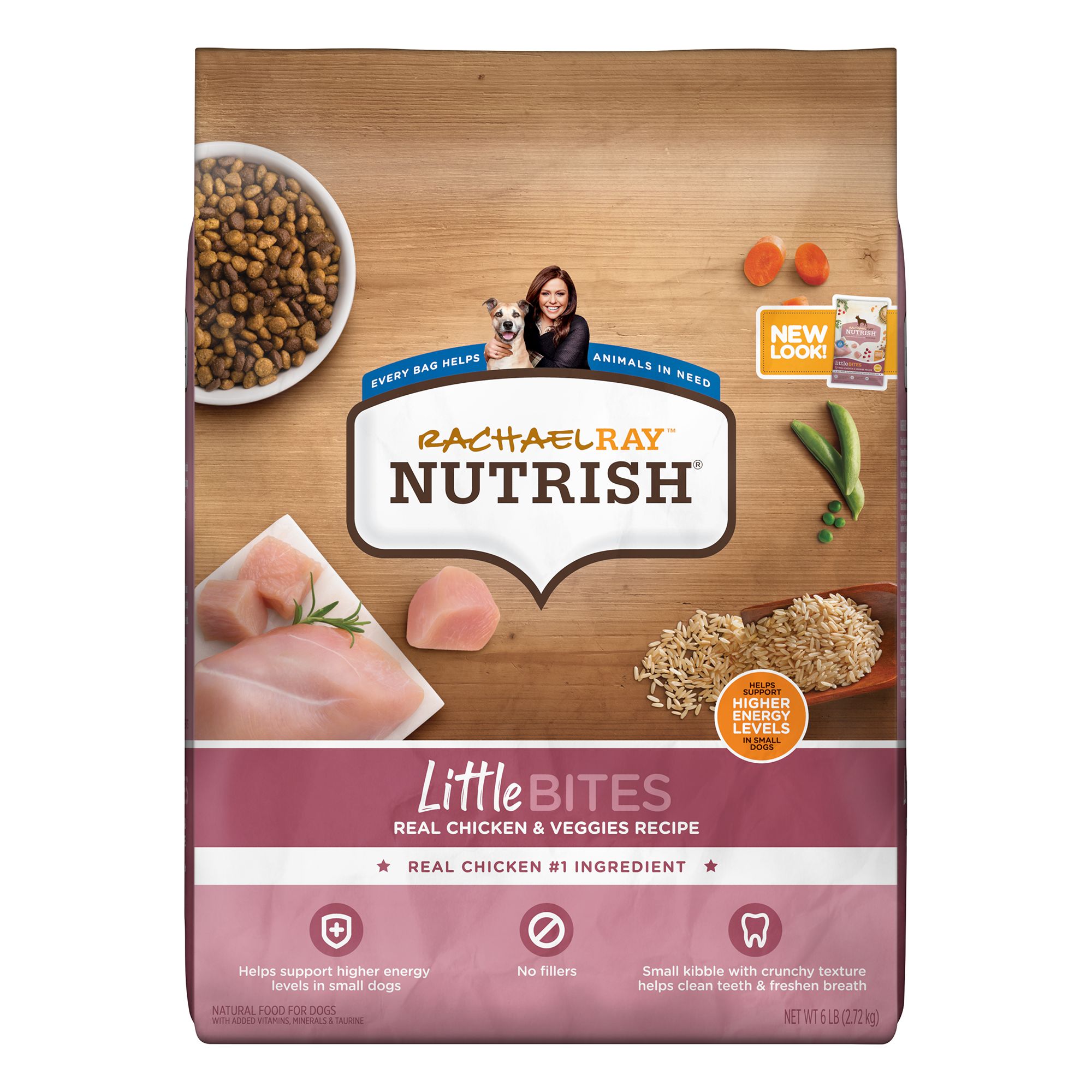 Rachael Ray Nutrish Dry Dog Food All Life Stage Chicken Veggies