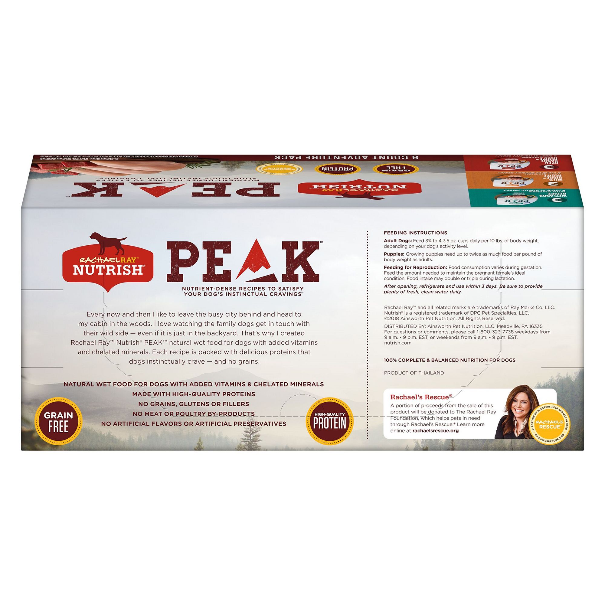 Rachael ray nutrish peak dry dog food hotsell